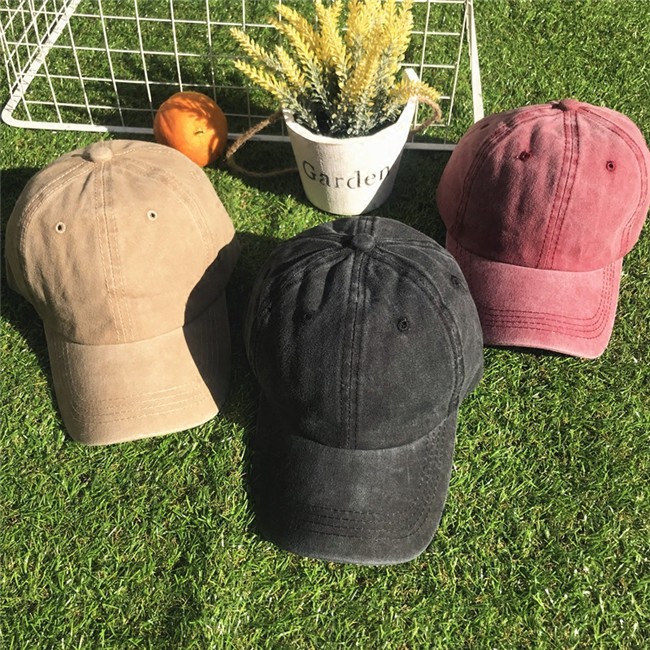 Topi Baseball Warna Polos Gaya Kasual Untuk Olahraga