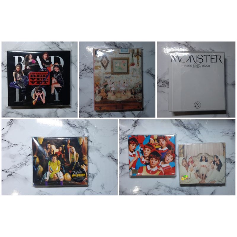 WTS album only monster middle note ver murah Red Velvet