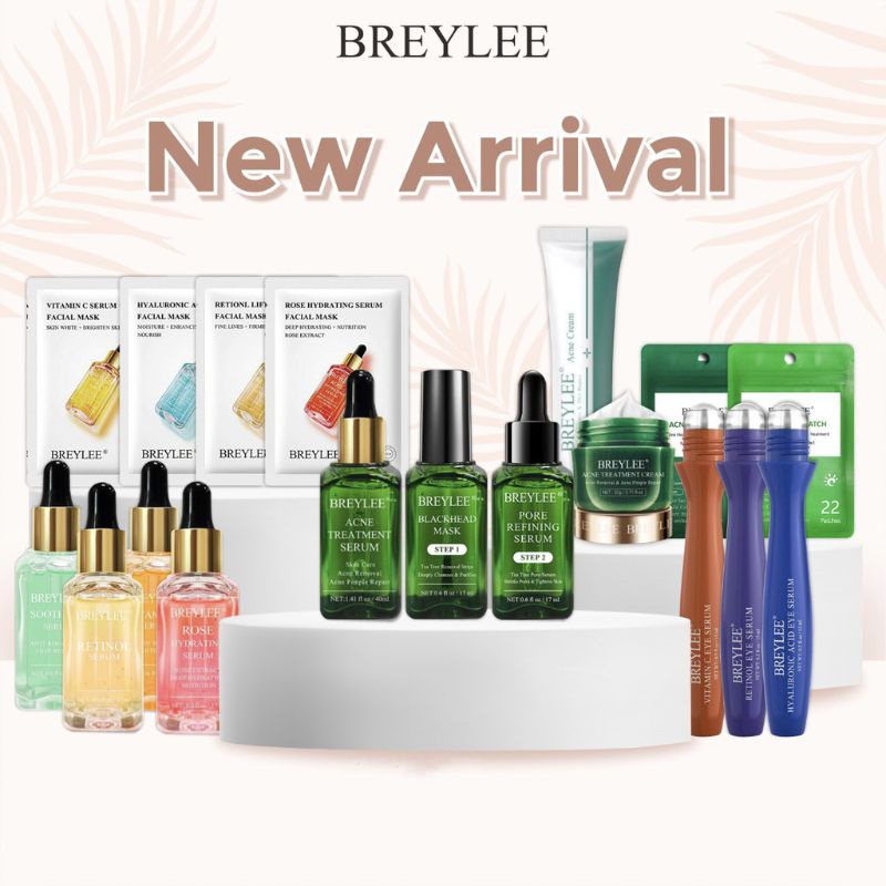 BREYLEE Step 1 l Step 2 l Eye Serum l Face Serum