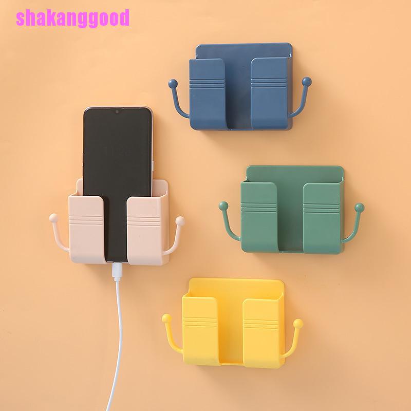 Skk Kotak Organizer Gantung Dinding Holder Remote Control / Handphone