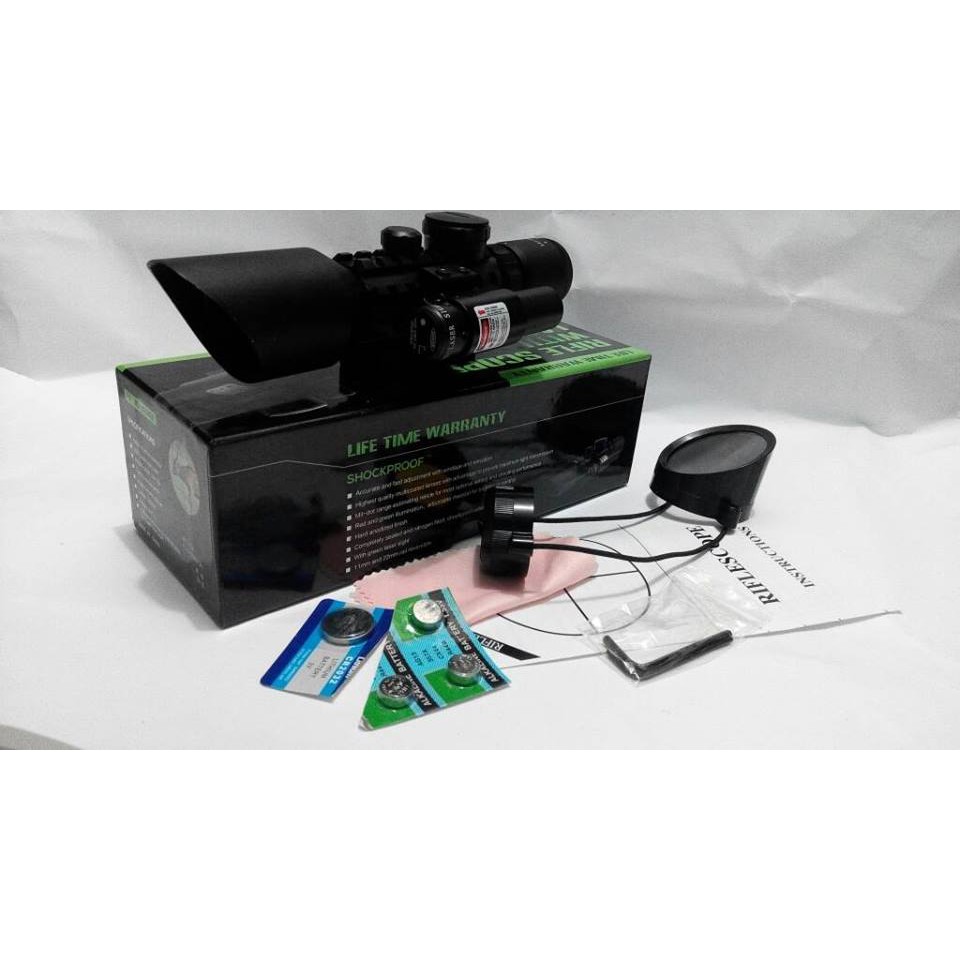 tele senjata teropong berburu M9