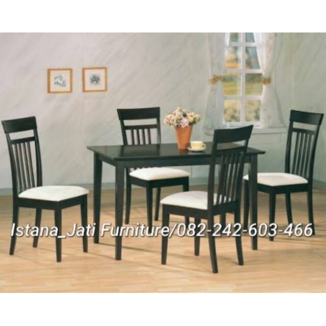 Kursi makan minimalis/kursi makan cafe jati/lemari pakaian ukir mewah/nakas catur/meja tv retro jati