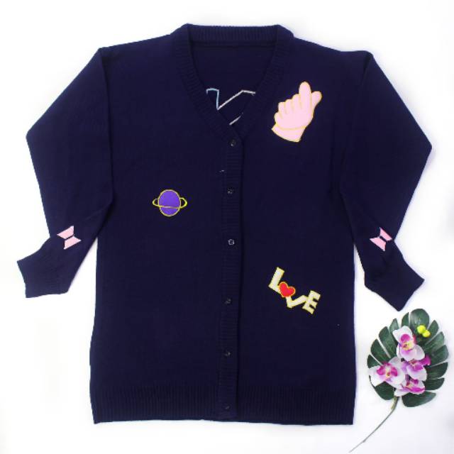 BTS DNA CARDIGAN / BAJU KOREA KPOP HOODIE