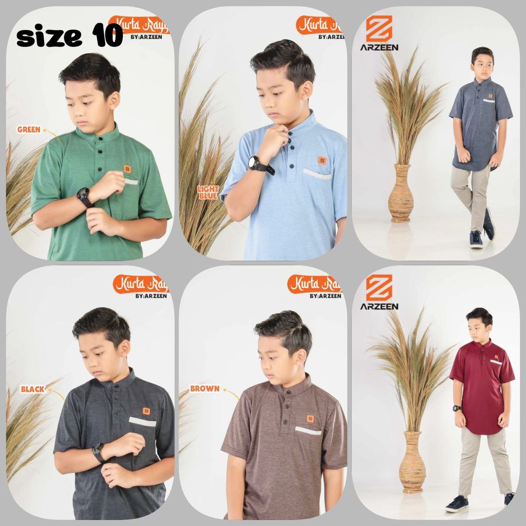 Baju Muslim Anak Cowok|| Kurta Rayyan By Arzeen