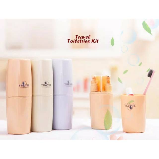 PERALATAN MANDI/ ALAT MANDI/ ALAT TRAVELLING/ PERLENGKAPAN PIKNIK/ TRAVEL TOILETRIES KIT TRAVEL