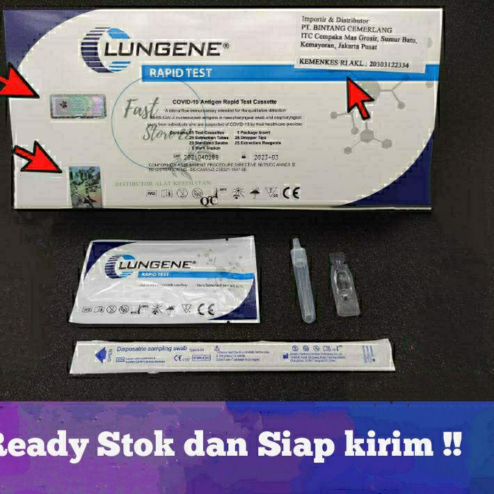 ➻ Swab Hidung Antigen Mandiri Kit AG 1pcs ORI ℗