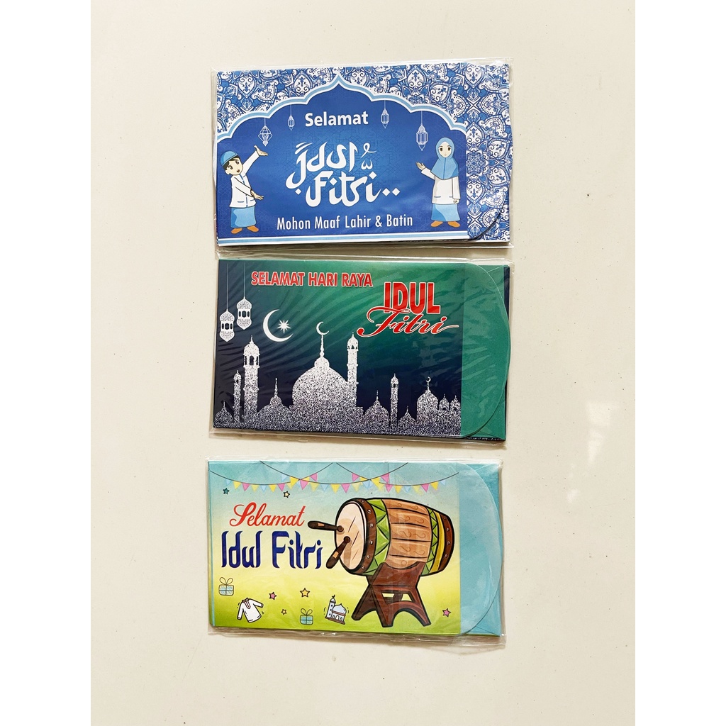 amplop lebaran / angpao lebaran idul fitri 1 pak  isi 10 pcs   satu pak isi 10 lembar