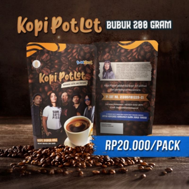Kopi Potlot/Kopi Slank (1 Pouch)