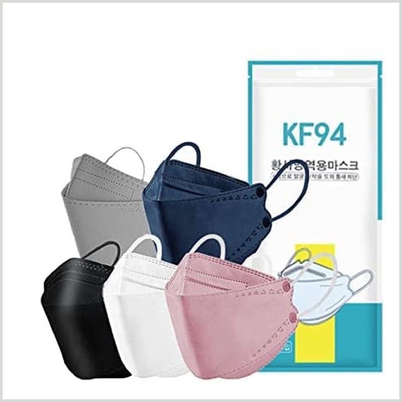 Masker KF94 4 ply  / Masker KF94 / MASKER PELINDUNG WAJAH /KF 94 WARNA 4PLY TERBARU MASKER KF 94 KOR