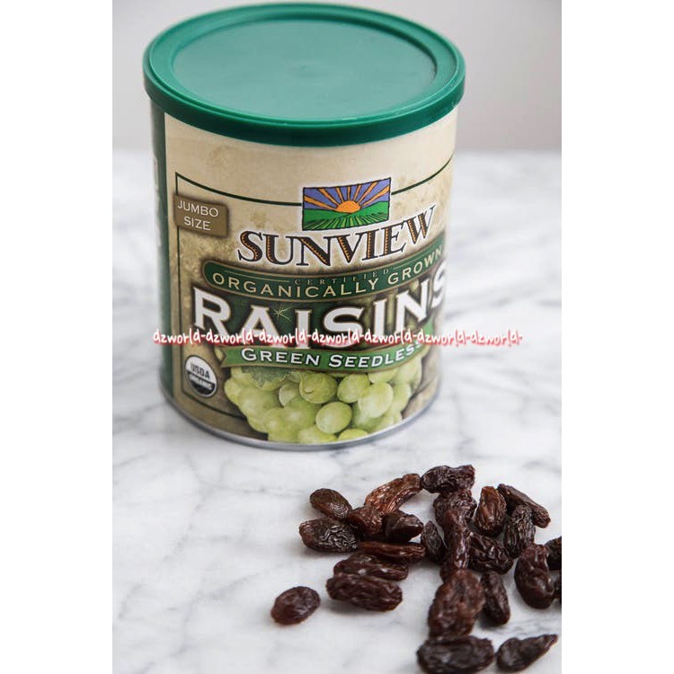 Sunview Raisins Green Seedless 425gr Kismis Kering