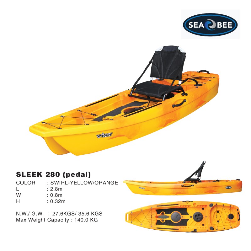 Seabee - Kayak Fishing Pedal New sleek