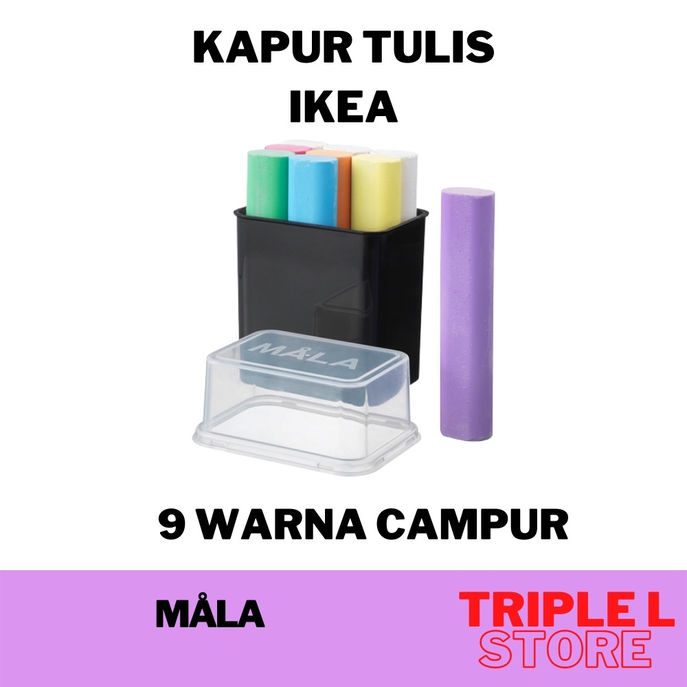 

Kapur Tulis Chalks Serbaguna Papan Tulis Warna Campur ML