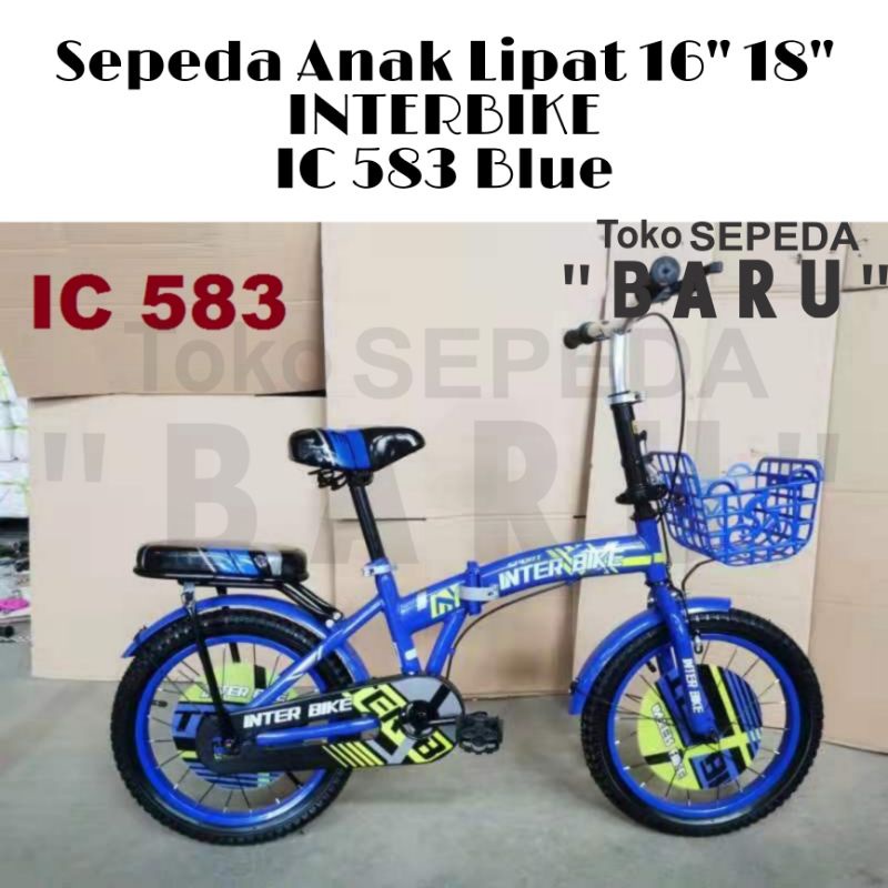 TB - Sepeda Anak Lipat INTERBIKE Ukuran 16