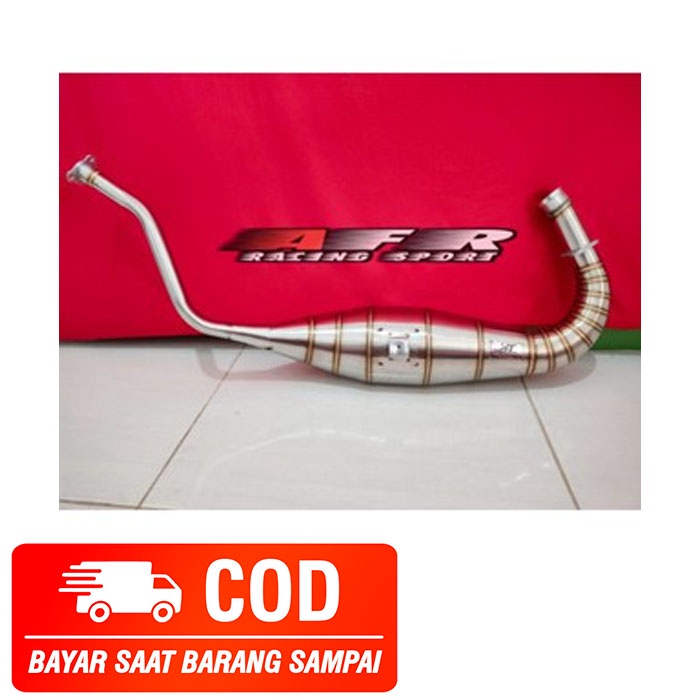 Tabung Perut Gembung Knalpot Ninja R RR Aitech Stainless .