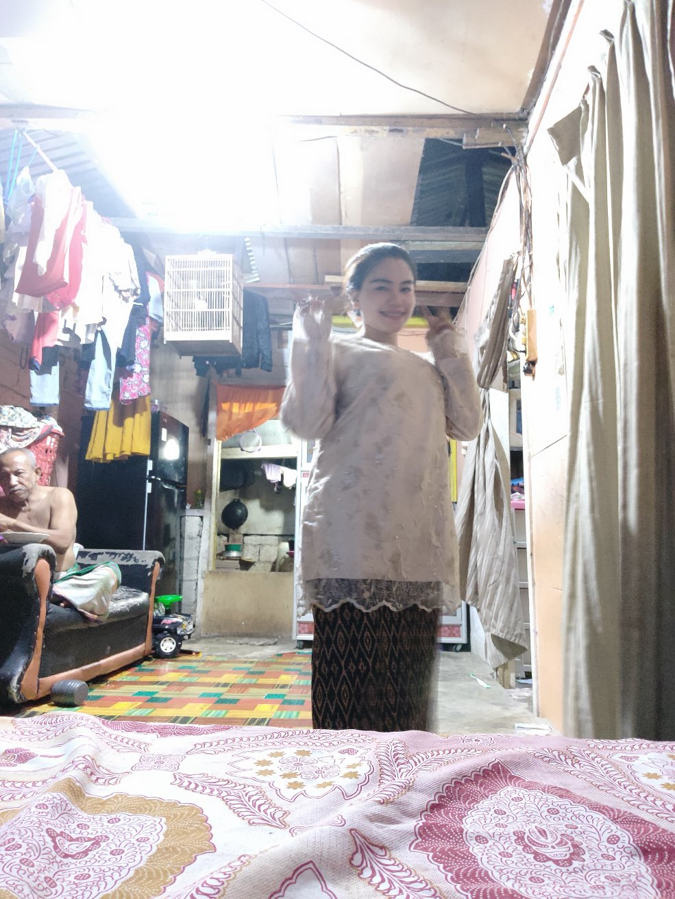 Maura Couple - Sania Ruffle Batik Couple Ori Ndoro Jowi Dnt Garansi Termurah Shopee -