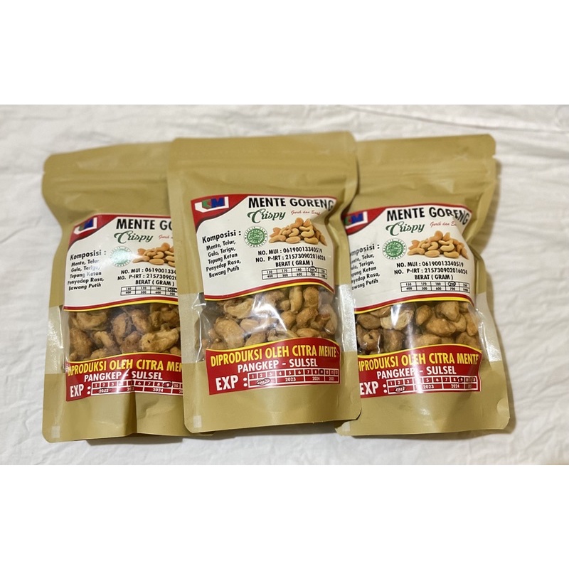 

Mente Goreng Crispy 200 Gram