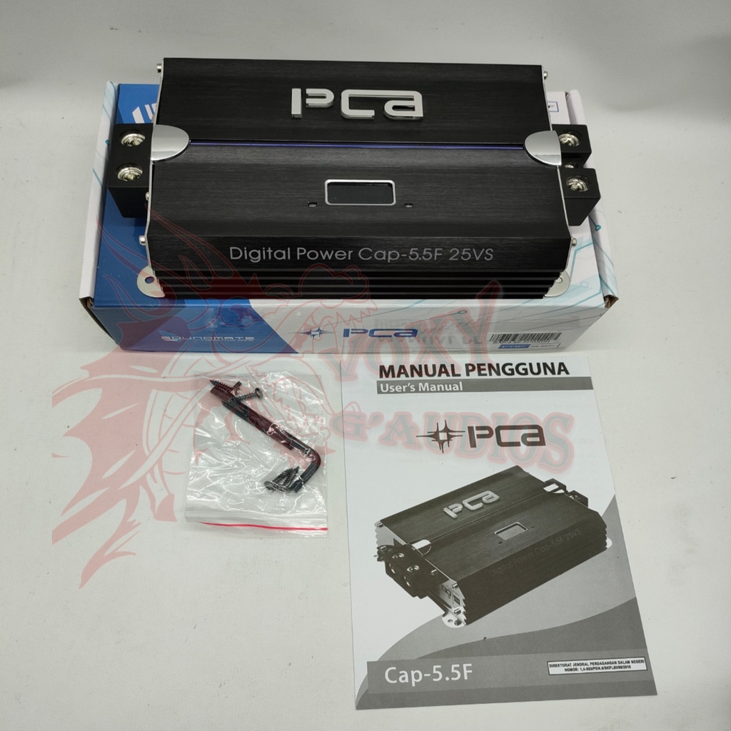 Capasitor Bank PCA Soundmate Digital Power Cap 5.5 Farad