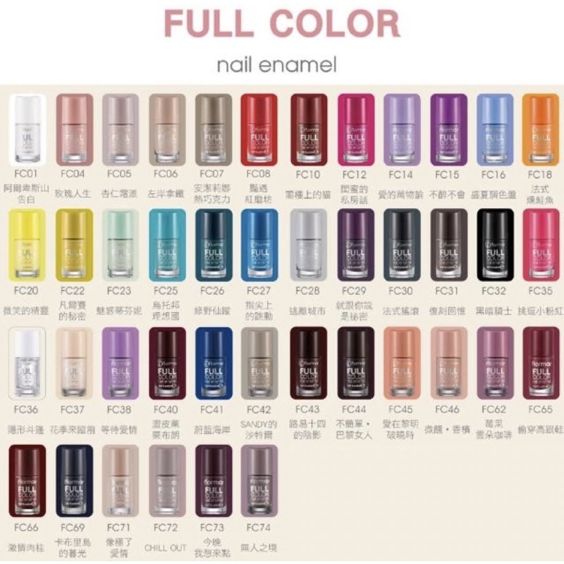 Flormar Nail Polish (Kutek Halal)