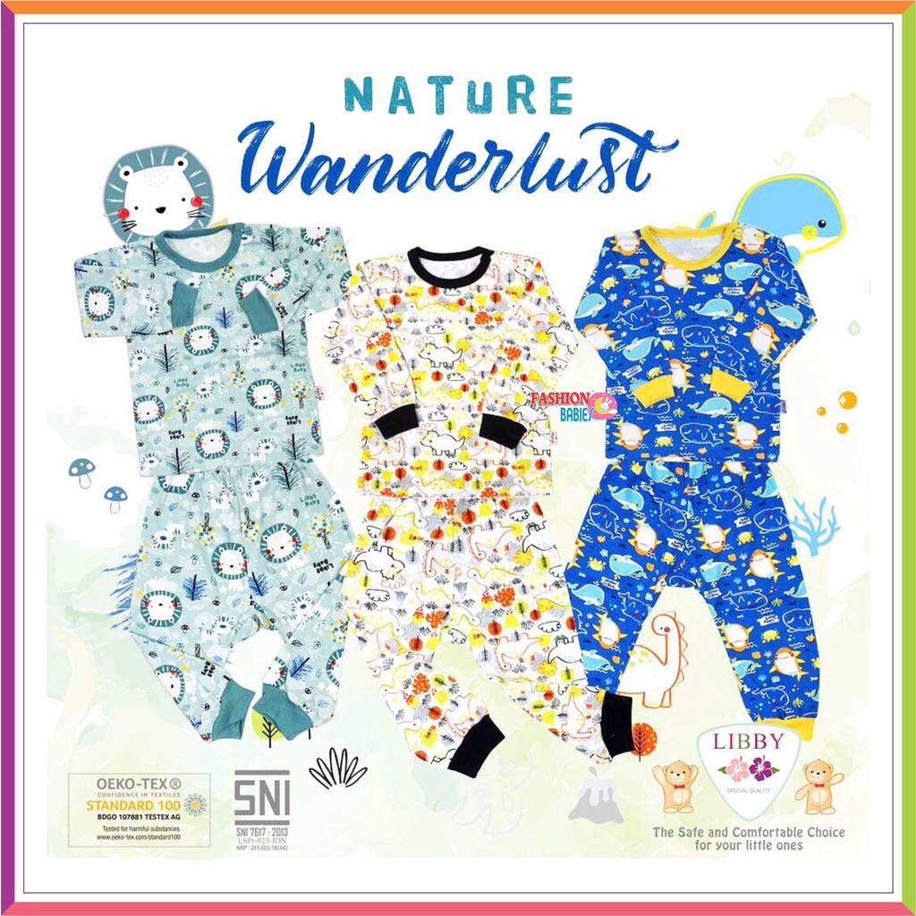 BIG SIZE LIBBY PRINT MOTIF | LULLABY WANDERLUST ANIMAL WILDNESS | LIBBY BABY 2L XL XXL ❤ Fashionbabies ❤