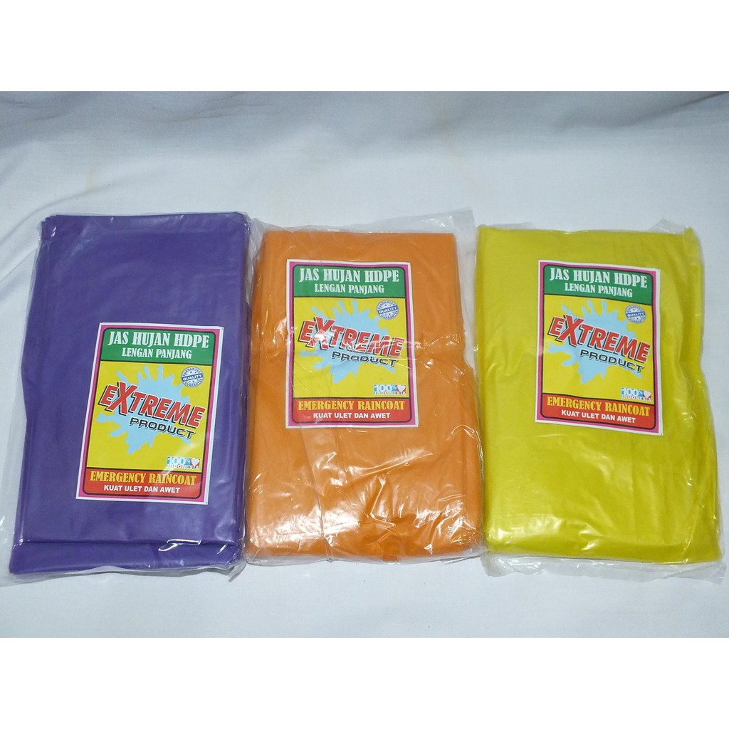 Jas Hujan Plastik merk Extreme