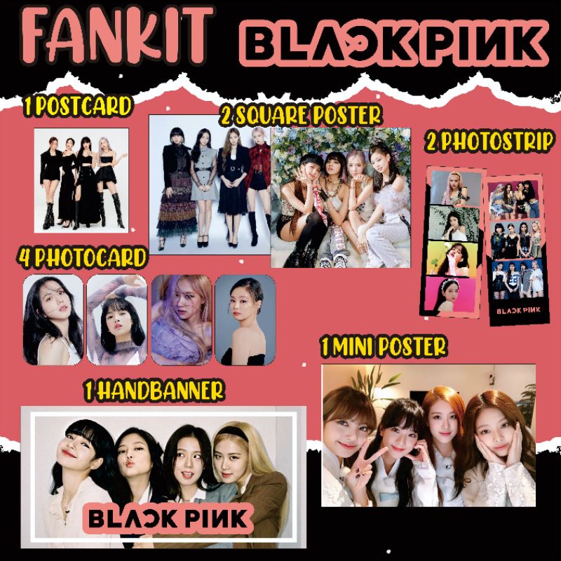 FANKIT BLACKPINK THE ALBUM JAPAN FANKIT LALISA ALBUM FANKIT BLACKPINK 2021 PAKET HEMAT BLACKPINK PAH