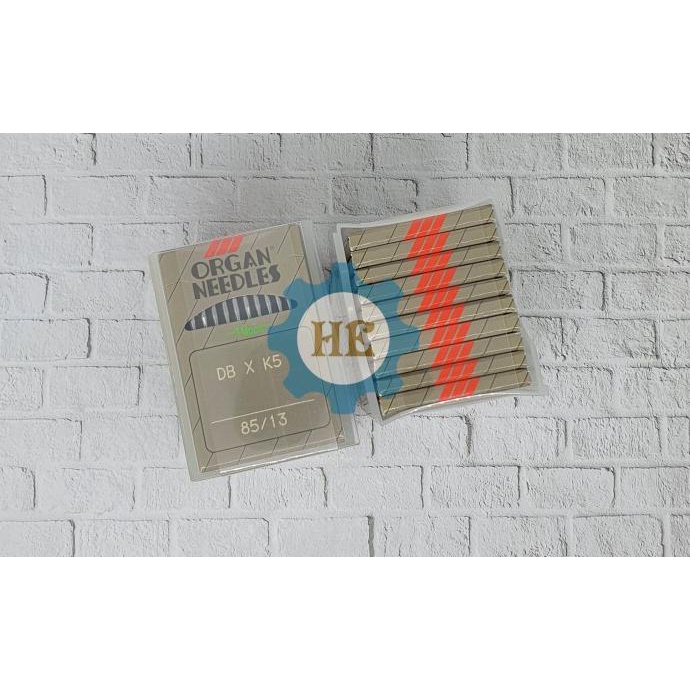 JARUM BORDIR ORGAN ASLI JEPANG / KOTAK KECIL DB K5 READY NO 9 ,11 , 13 - NOMOR 13 Murah