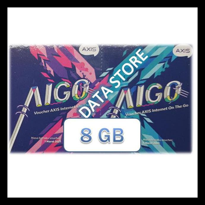 Voucher Axis Aigo 8 Gb Kode 1080
