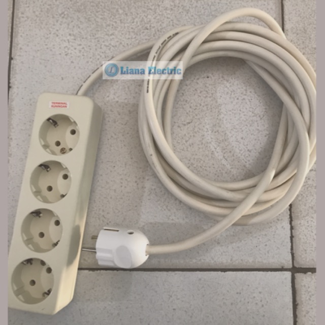 Stop Kontak Uticon 2,3,4,6 lubang + kabel 3 meter