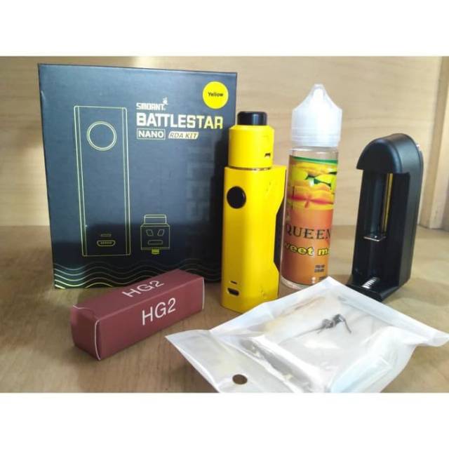 Battlestar smoant nano kit Atau paket kumplit Battlestar