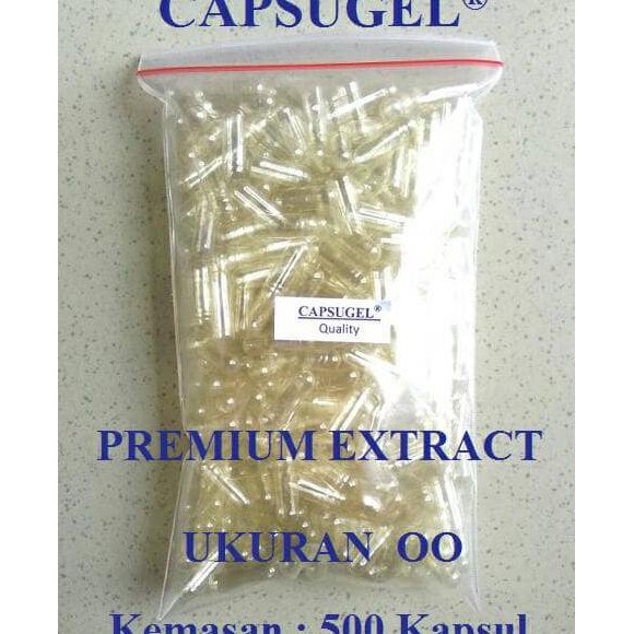 N0Mn Kemasan 500 Capsugel Kapsul Kosong 00 Natural Ukuran 00 Kapsul 00 Xnqx