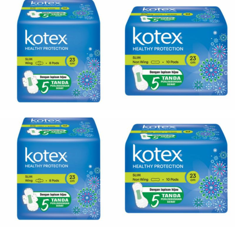KOTEX Healthy Protection SLIM Wing / Non Wing