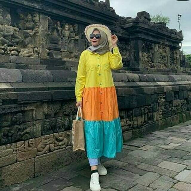 Tunik pelangi esemel