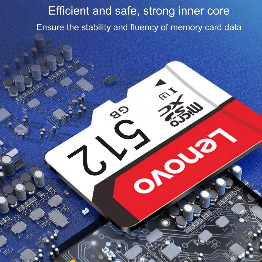 (Huluboy) Memory Card TF 512GB 1TB High speed Transmisi Anti Benturan / Air Untuk Perekam Data Otomatis