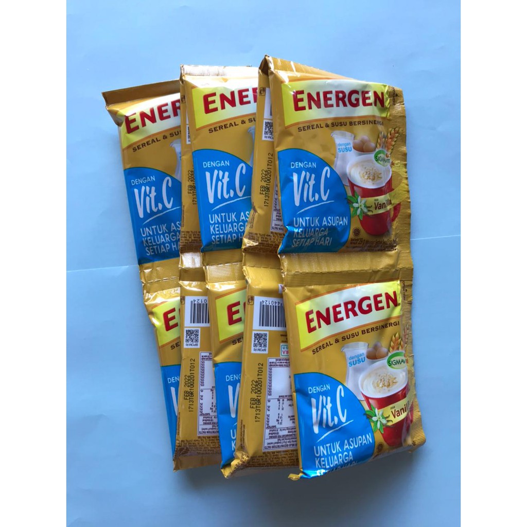 

Energen Vanilla Coklat Kacang HIjau
