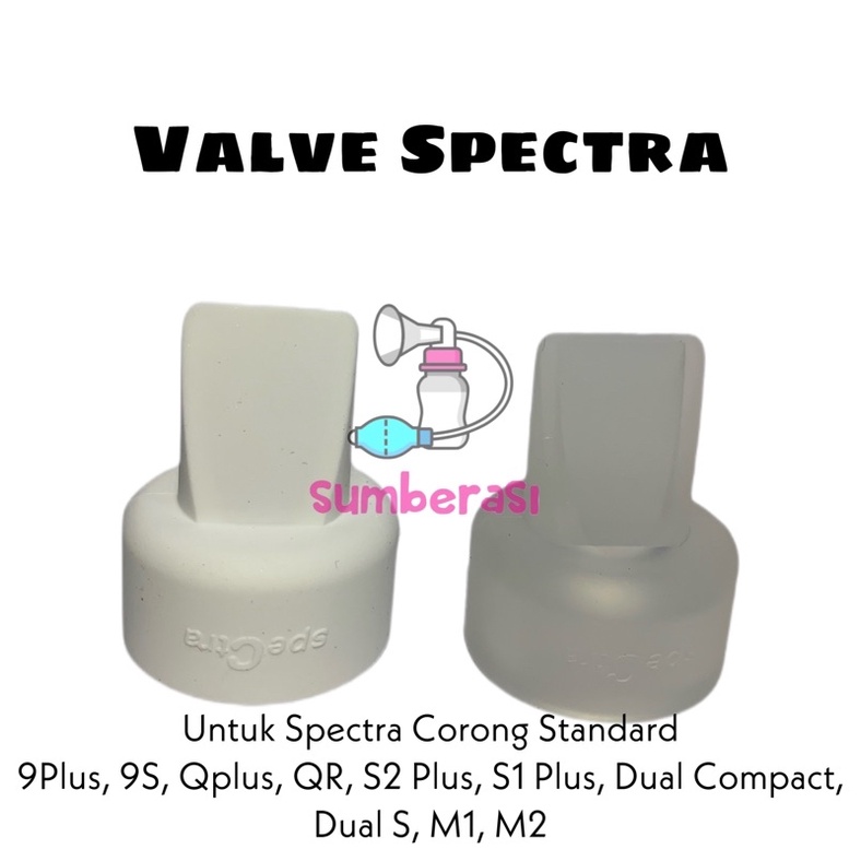 Valve Clear Dove Pompa Asi Spectra Baru Original Spectra 9Plus 9 Plus 9+ S1Plus S1 Qplus S2 M1 M2