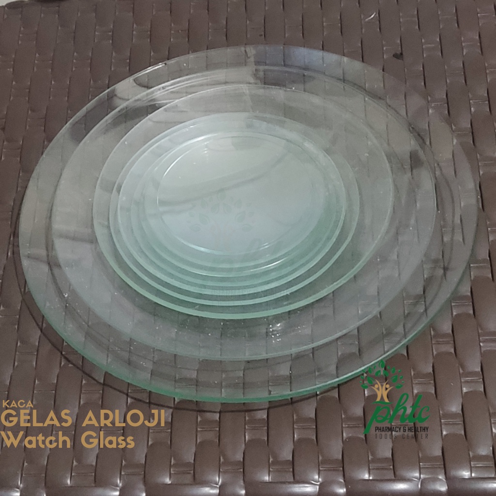 Kaca Arloji 15 cm l Watch Glass l Gelas Arloji Kaca Diameter 15cm