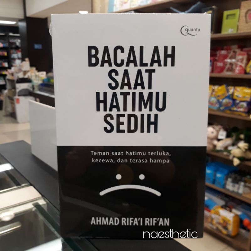 Buku bacalah saat hatimu sedih original gramedia