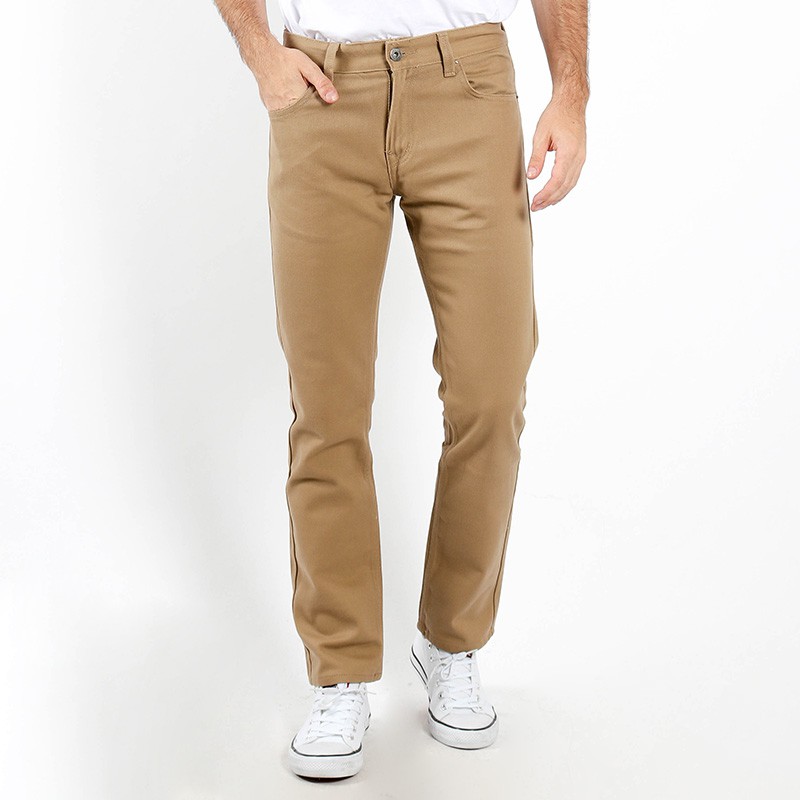 Edwin Celana  Jeans Chinos  Milan 018 Regular  Fit  Pria  