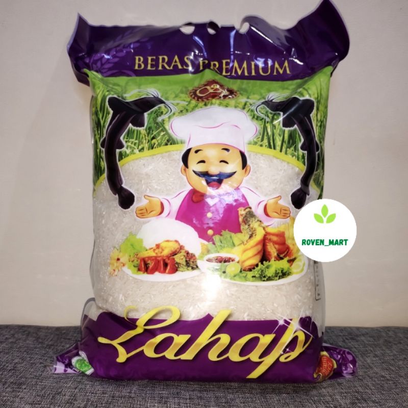 Jual Beras Premium Lahap 5Kg | Shopee Indonesia