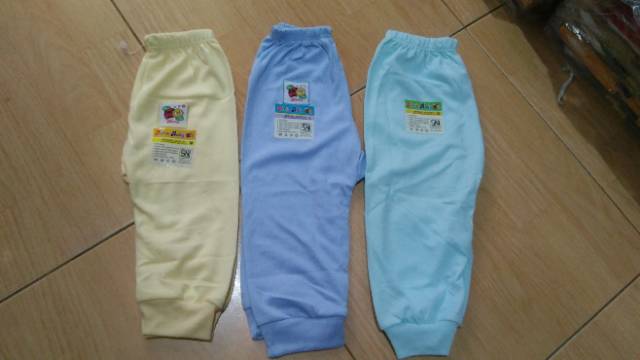 Celana panjang Bayi Airin polos  (3pcs)