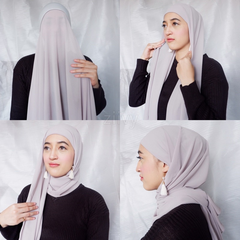 Henna instant shawl / Pashmina Instant