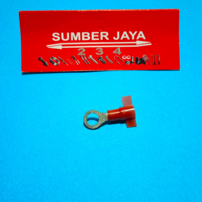 Skun ring bulat 1-2mm isi 1 pcs/ sekun TERMURAH