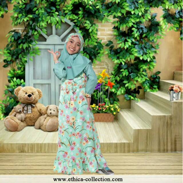 ETHICA OSK 89/gamis anak ethica/gamis anak murah/gamis anak syari/gamis anak adem/gamis anak katun