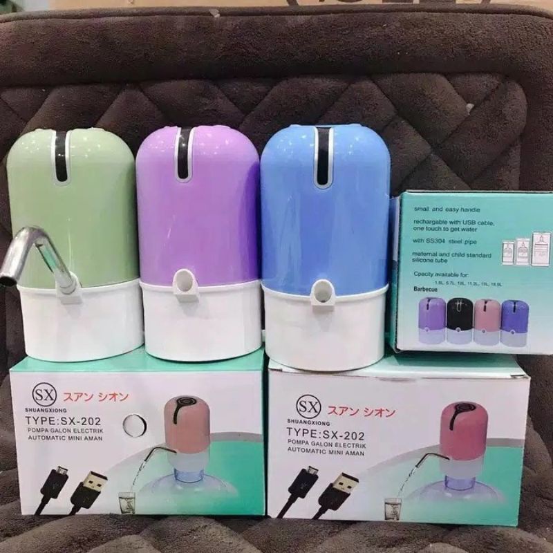 Pompa Galon Elektrik Shuangxiong Type SX-202/Pompa galon murah/Pompa galon otomatis