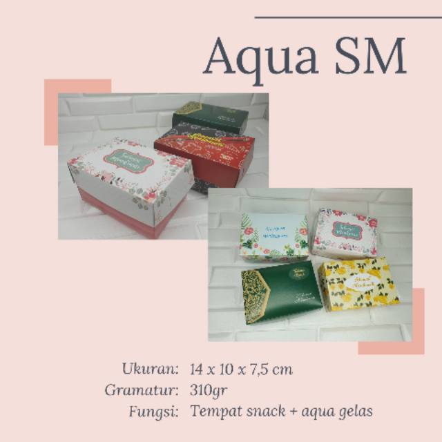 

Dus snack + aqua SM full color uk. 14x10 ( isi 50 lembar)