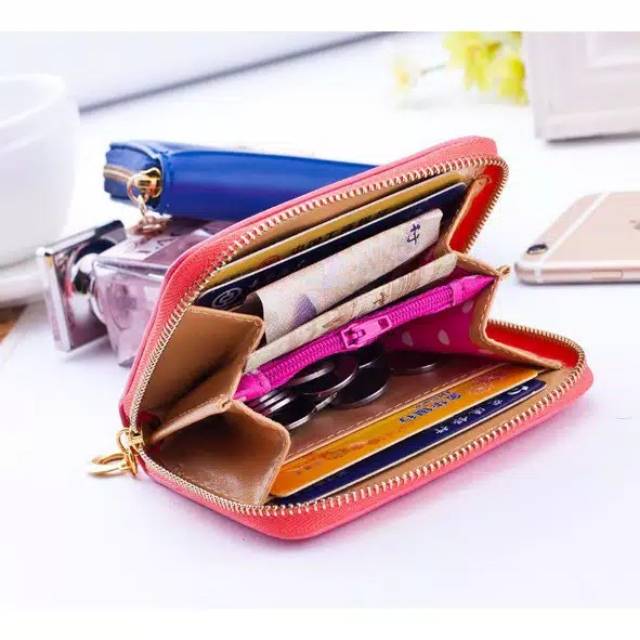 Medan Termurah KD28 Best seller Dompet  cantik Import Dompet simple pita