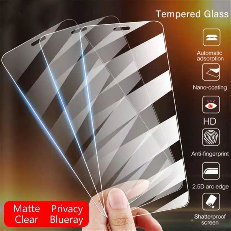 Tempered Glass ADVAN G5 6.2inch (9D full screen) (Anti bluray) (Anti spy) (9H clear)Anti gores Advan