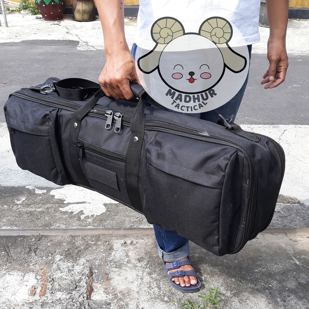 Gun Bag Tas Senapan Panjang 80 cm Isi 2 Unit