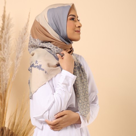 Jilbab Segiempat Elzatta Kaila Voal Premium Series-Hyacin - Mint