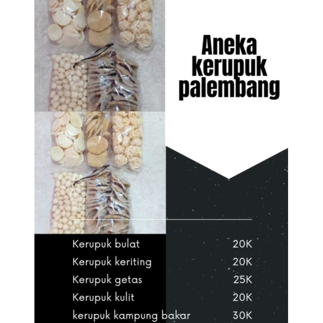 

anek kerupuk palembang